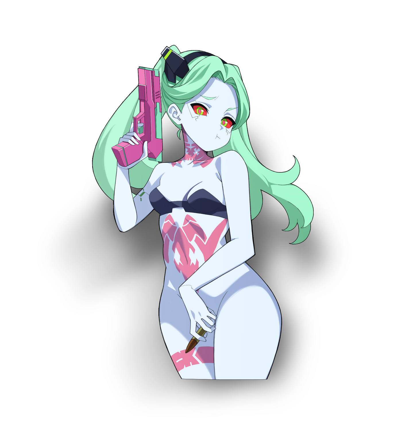 Rebecca Cyberpunk Sticker