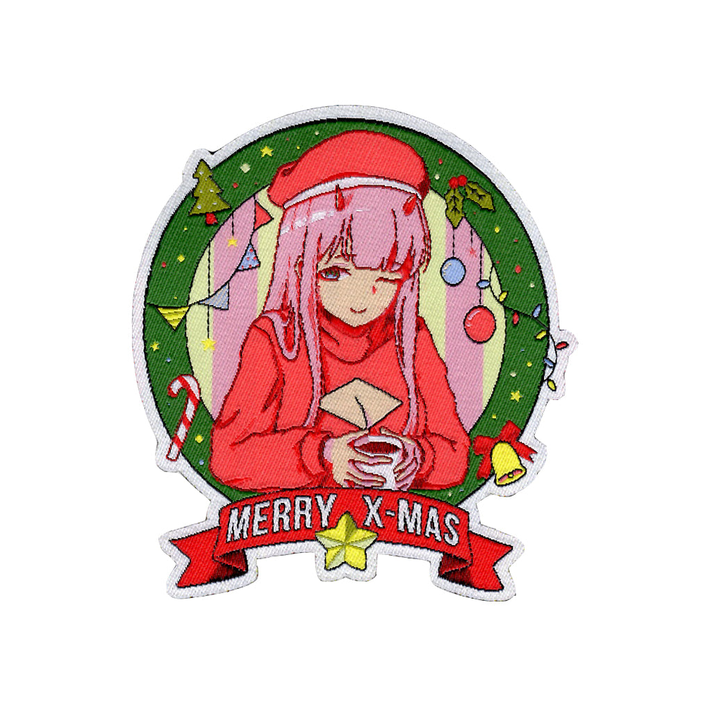 Zero Two Christmas Patch