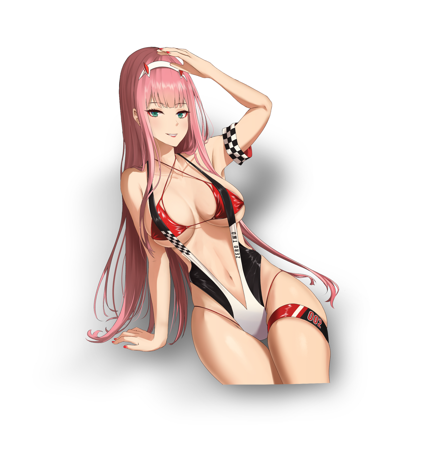 Zero Two Race Queen Sticker